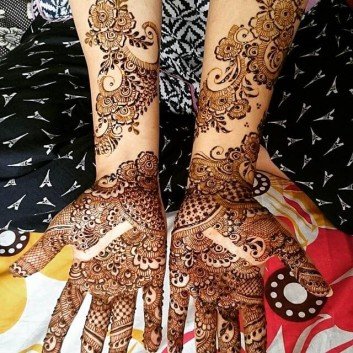 Full hand and Arm Mehndi designs 2018