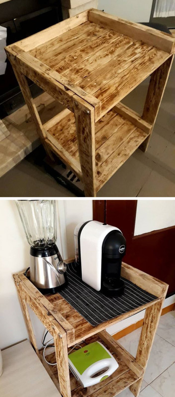 Pallet kitchen furniture