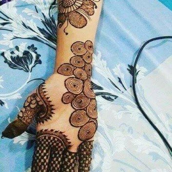 fronthand beautiful mehandi design