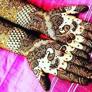 full hand mehndi design for bride 2018