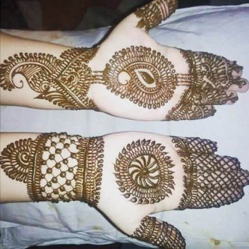 Rajasthani Full Hand Mehndi Designs In 2018