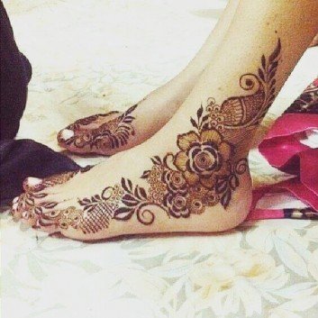 foot mehndi designs 2018