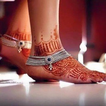 mehndi designs for feet arabic