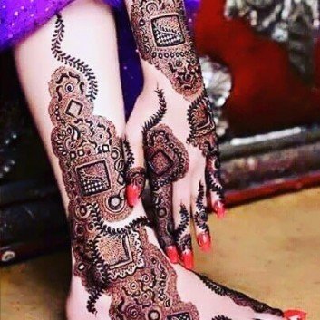 Feet Mehndi Design | Leg henna Design | Arabic Feets Mehndi