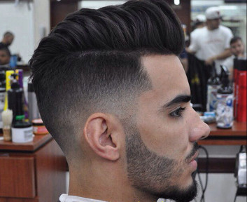 Pompidou Paired With Low Fade Asian Hairstyles for Men