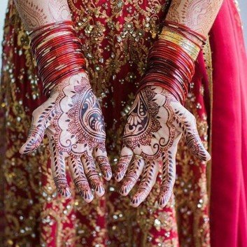 heavy both hands mehndi design