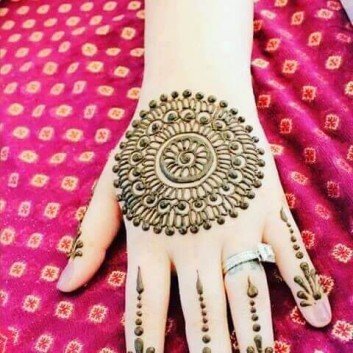 araibic henna designs for beginners step by step