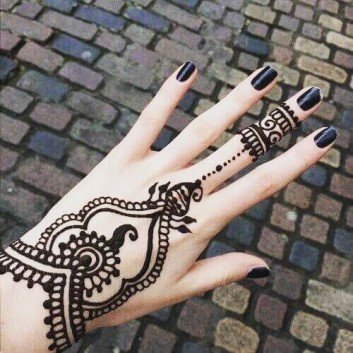 mehandi designs for brides