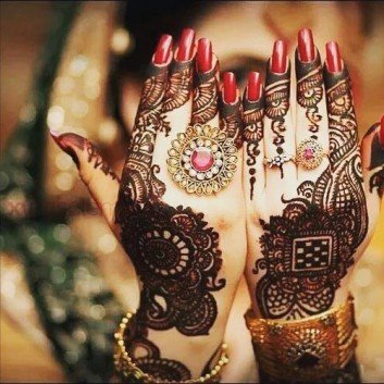 how to mehndi designs for both hands