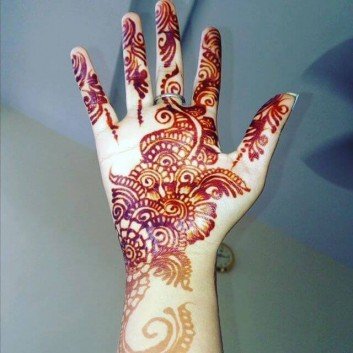 mehndi designs easy and simple