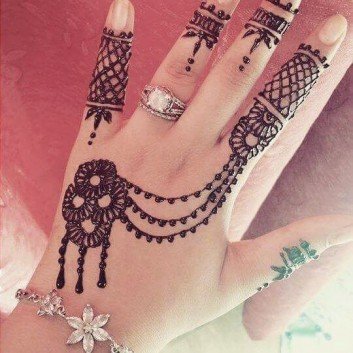 Best mehndi designs 2018 for children's hand