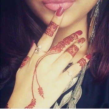 Nice Mehndi Design Backhands