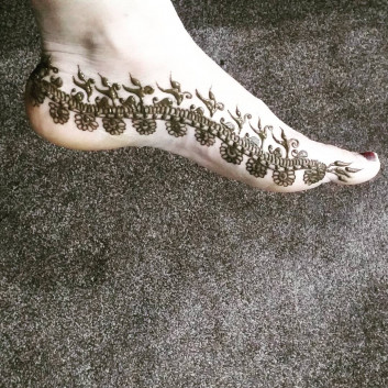 foot mehndi designs 2018