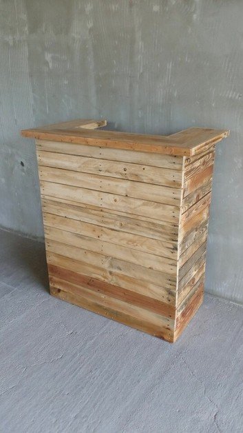 pallet outdoor kitchen idea perfectly crafted