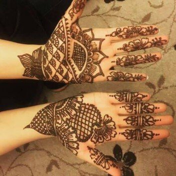 classy and beautiful mehndi design