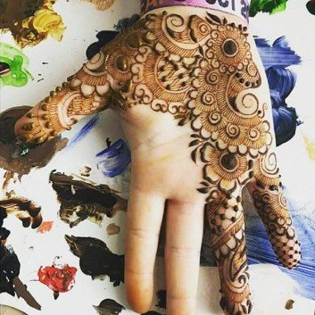 kids mehndi design