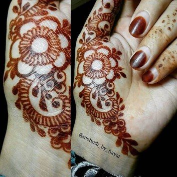 Festive Henna Design