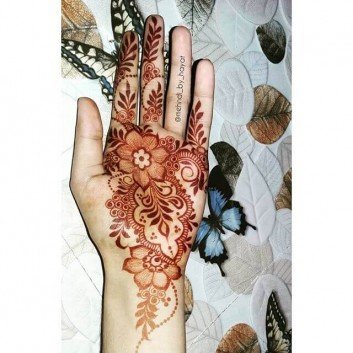 New and gorgeous Simple Fullhands Henna Designs 2018