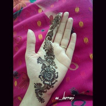 simple mehndi design