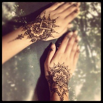 simple mehndi design