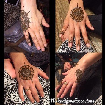 simple mehndi design