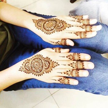 full hand bridal mehndi designs on sensod