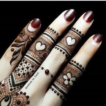 finger mehandi