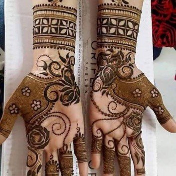 beautiful mehandi design