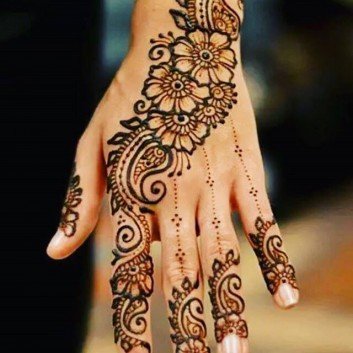 mehndi design easy and beautiful