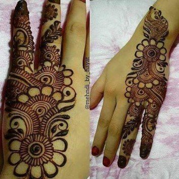 mehandi trendy design