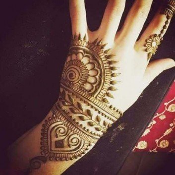 mehandi trendy design