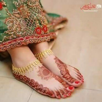 foot mehandi designs