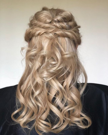 Blonde braided hairstyles