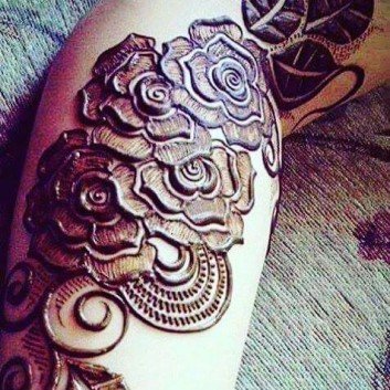 Arm Mehndi Design 2018 on Sensod