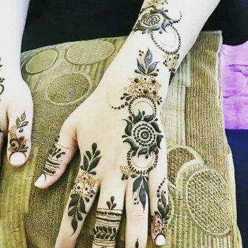 Latest Arabic Henna Designs For Hands