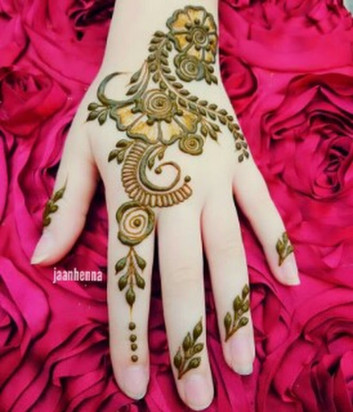 35+Beautiful and Easy Mehndi Designs for Girls 2018