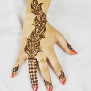 Simple BackHand Mehndi Designs 2018