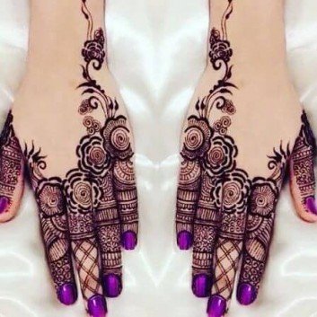 Simple both BackHand Mehndi Designs 2018