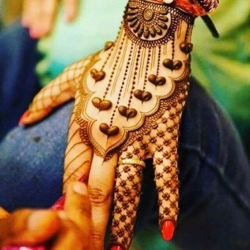 gorgeous heena designs for hands 2018