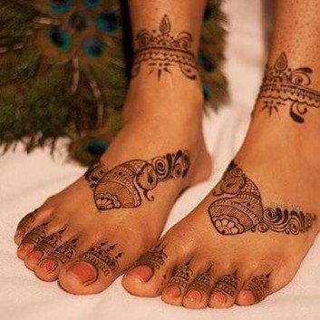 mehndi design easy as pie