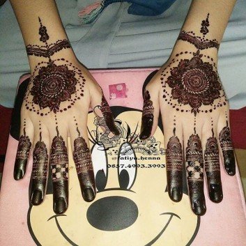 Perfect mehndi Design for eid