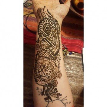 arm mehndi design