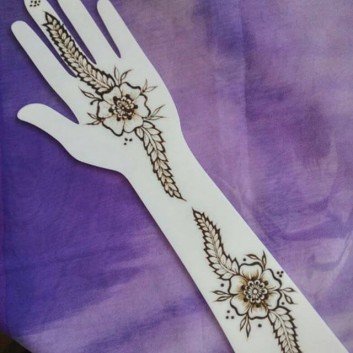 tattoo mehndi designs for hands and arms