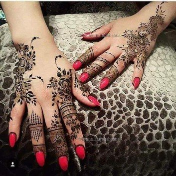 back hand mehndi designs