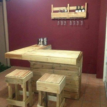 Kitchen Island From wooden Palle