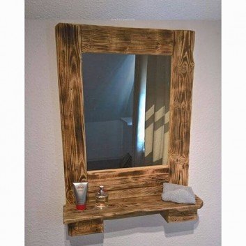 how to make a mirror frame from wood