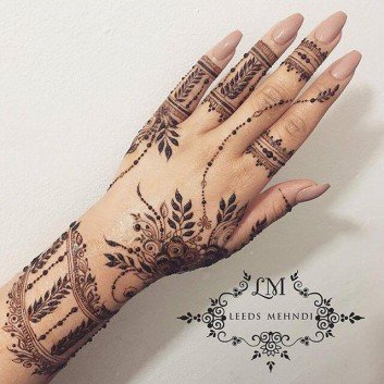 2018 latest mehndi design