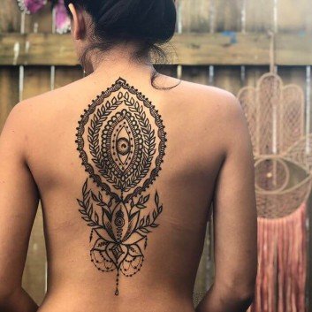 upper arm mehndi designs