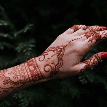 mehndi designs for back hand and arm arabic