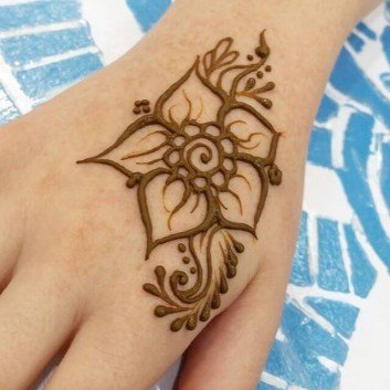 simple mehndi design